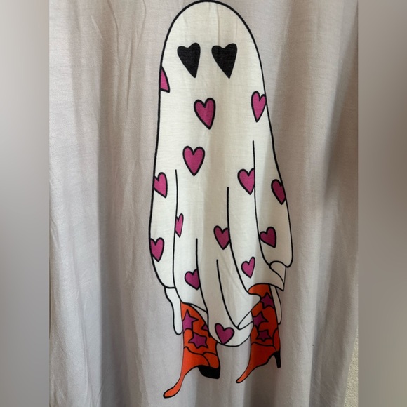 Southern Stitch Ghost Graphic T-Shirt Dress - Picture 5 of 6